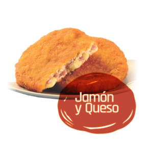 Medallones con Jamón y Queso x 1K
