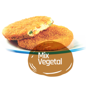 Medallones con mix vegetal x 1Kg